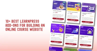 10+ Best LearnPress Add-ons for Building an Online Course Website 6 10+ Best LearnPress Add-ons for Building an Online Course Website