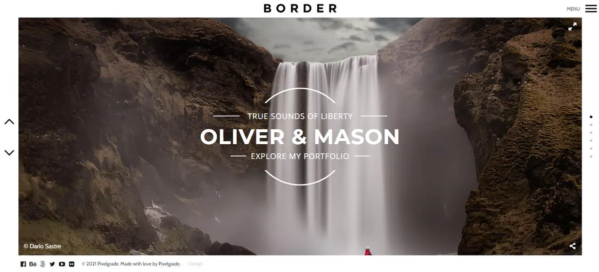 9+ Best WordPress Photography Themes 16 Border