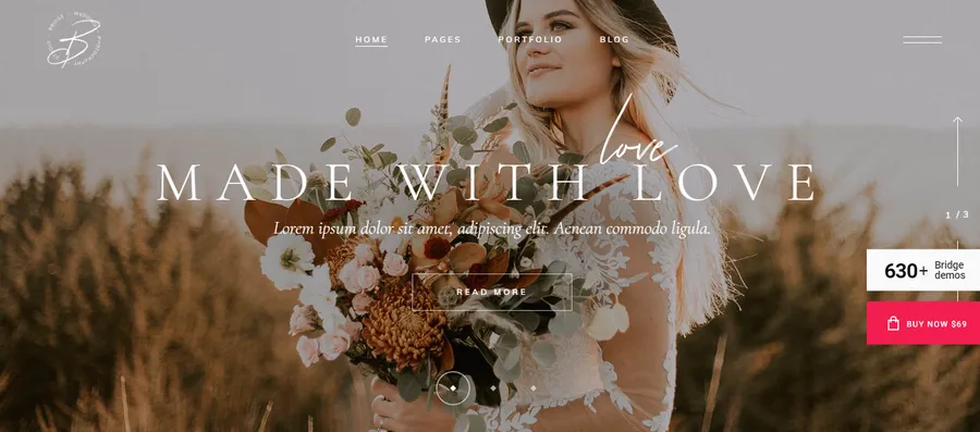10+ Best Portfolio WordPress Themes 13 Bridge