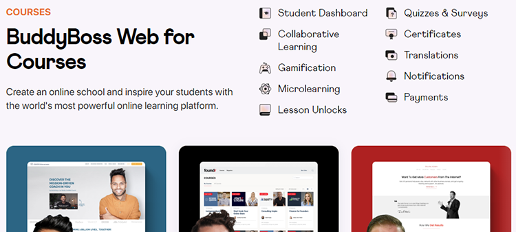 8 Best Options For Online Course Websites 11 BuddyBoss