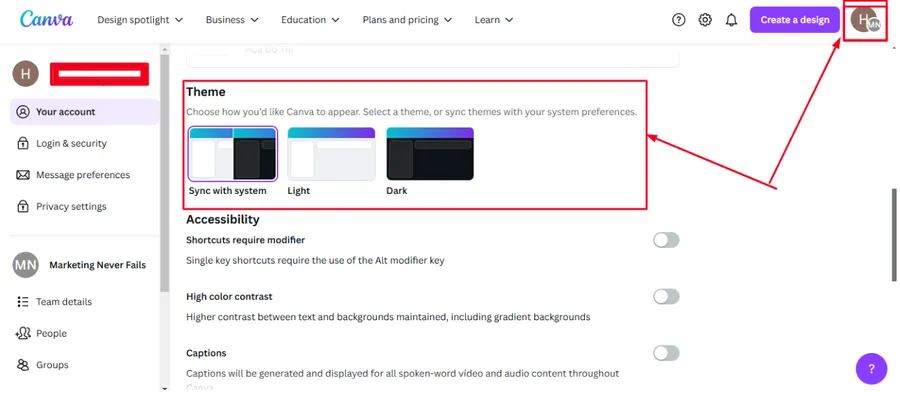How to Switch to Dark Mode Canva: A Comprehensive Guide 7 Canva Theme Options on Desktop