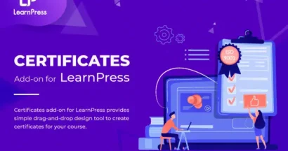 LearnPress Add-on Certificate v4.0.5 Update 11 certificate v4.0.5