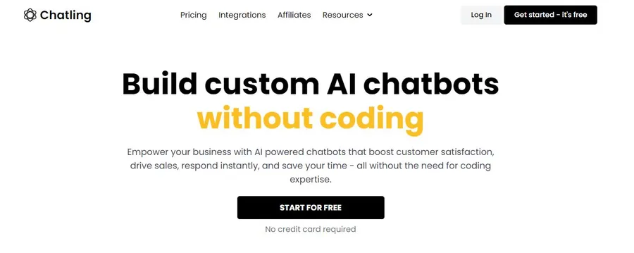 5+ Best WordPress Chatbots Plugins for Your Website 6 Chatling AI Chatbots