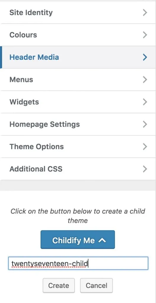 Childify The Parent Theme