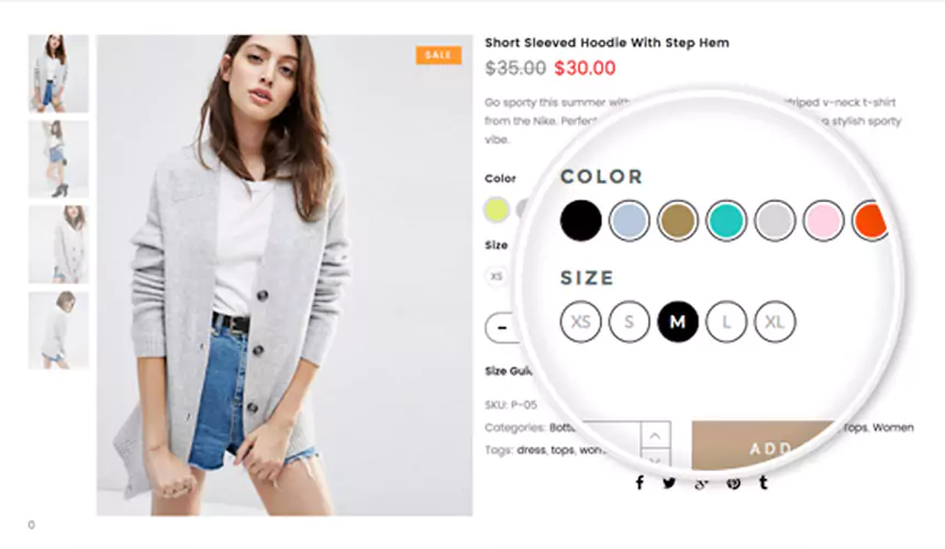 Claue – Clean and Minimal Magento Theme 6 Claue Feature