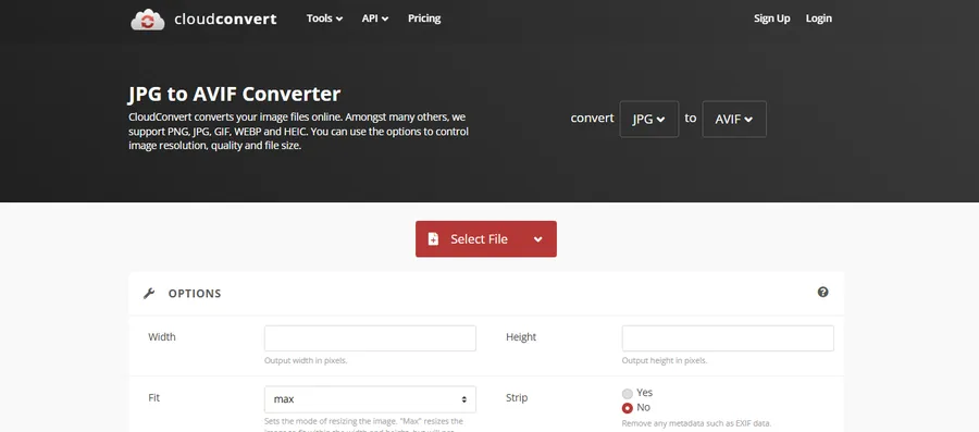 8+ Best Free JPG to AVIF Converter 13 CloudConvert