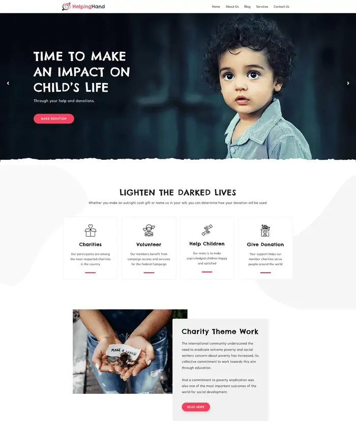 11 Best Free Landing Page WordPress Themes 23 colorway - a fairy of free landing page wordpress land