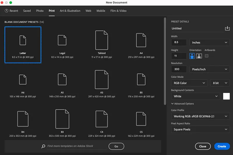 Canva vs Photoshop: Which is Better? 12 Creating a New Document in Photoshop