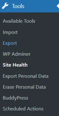 LearnPress Customization Site Health