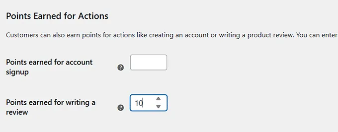 Earn Points for Writing a Review