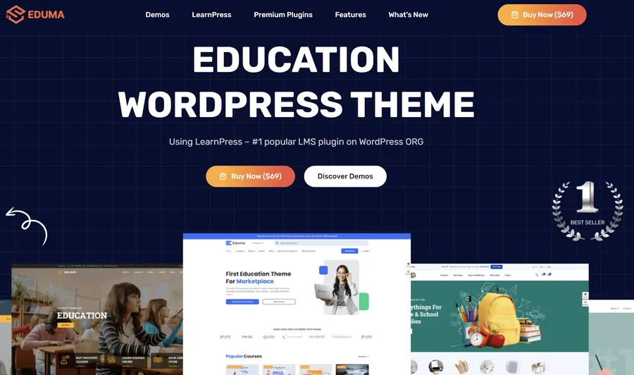 7 Best Video Course WordPress Themes To Sell Lessons 10 Eduma