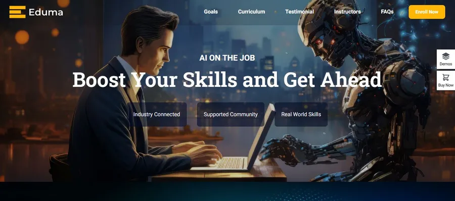 Eduma Offline and Online Course Landing Pages Are Here! 5 Eduma Offline Course Landing Page