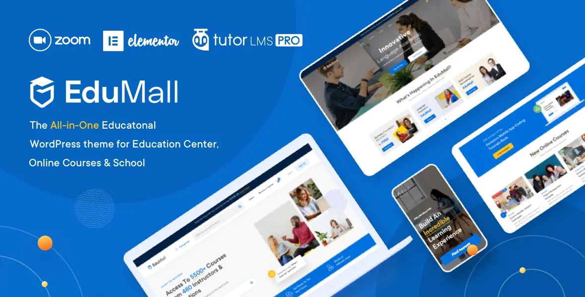 Learning Management System - Best LMS WordPress Themes 24 EduMall