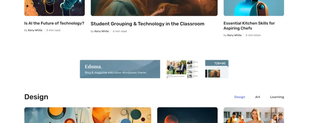 EduNews - Eduma's Brand New "Education New" Demo Is Here! 13 EduNews Ads Banner