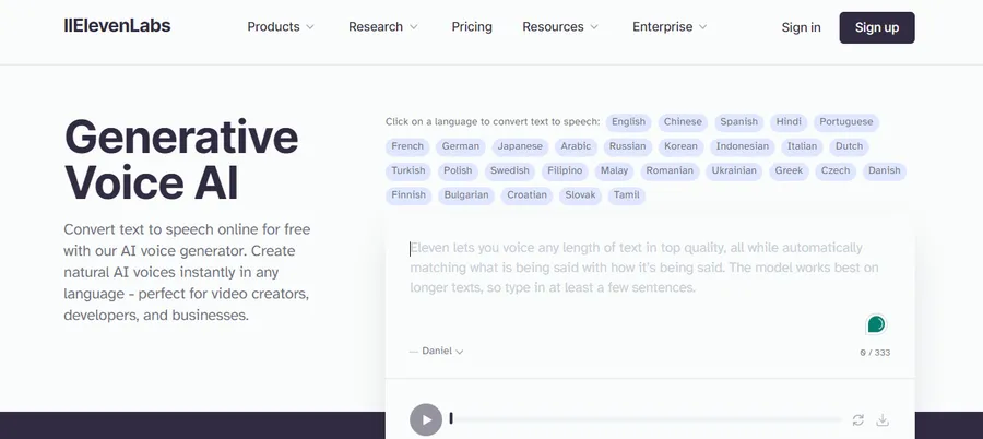 6+ Best AI Voice Generators: AI Text-To-Speech 7 Elevenlabs AI Voice