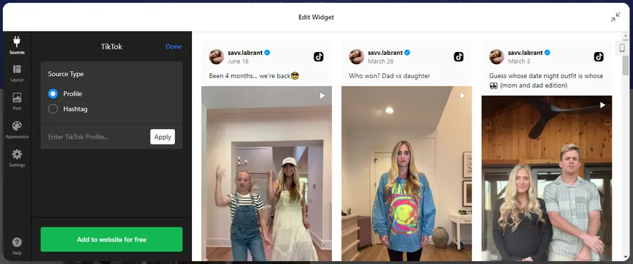 8+ Best TikTok Plugins for WordPress 8 Elfsight TikTok Feed Widget