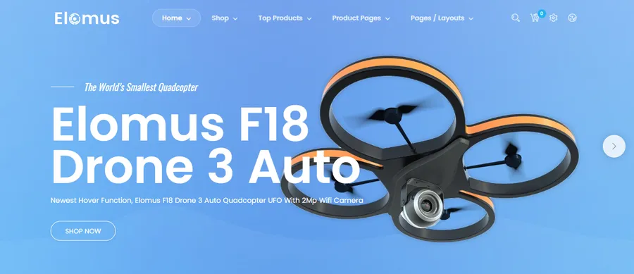 12+ Best Single Product Shopify Themes 17 Elomus Single Product Shop Shopify Theme