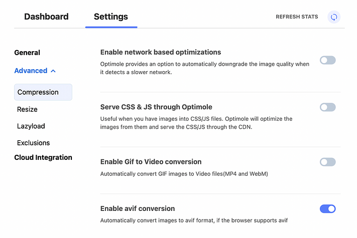AVIF vs. WebP: Which is Better for Your Website? 12 Enable AVIF Conversion