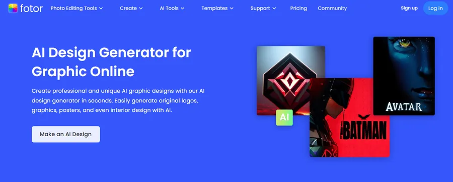 10 Best AI Character Generators You Need to Try! 16 Fotor AI Design