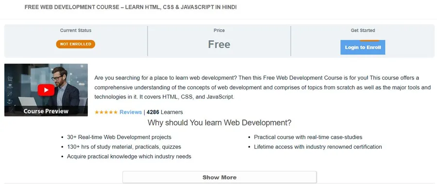10+ Best Free and Paid Web Development Courses in Hindi 14 Free Web Development Course Hindi By DataFlair