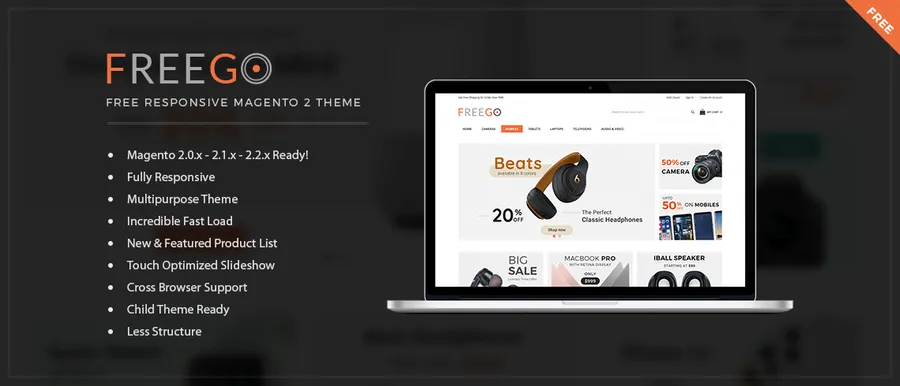 Top 8 Best Free Magento 2 Themes 16 FreeGo