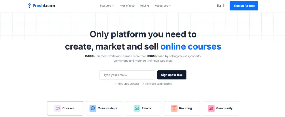 8 Best Online Course Platforms for Creating, Selling, and Managing Courses 12 FreshLearn