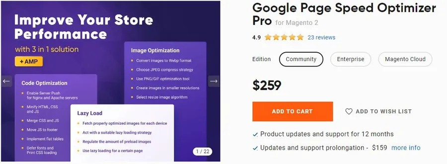 8+ Must-Have Magento 2 Extensions for Success 30 Google Page Speed Optimizer Pro for Magento 2