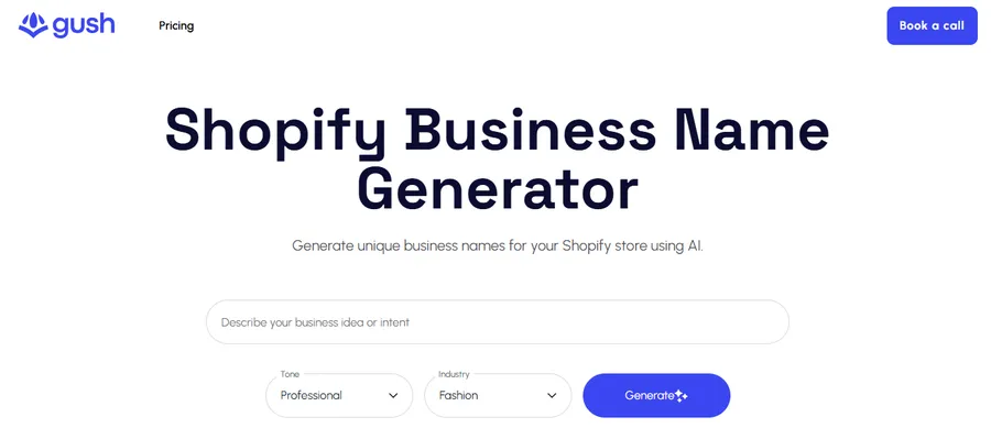 Top 8+ Shopify Business Name Generators 13 Gush