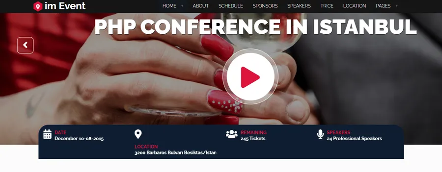 5+ Best Christmas WordPress Themes 6 imEvent