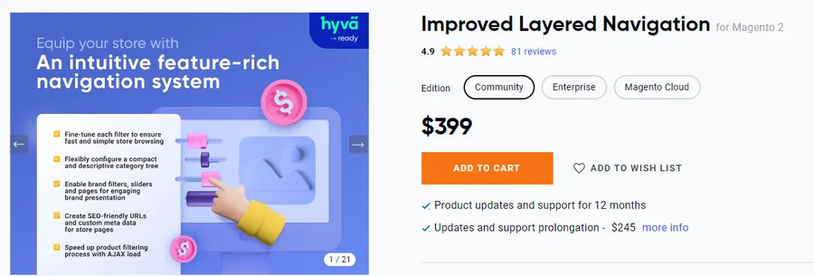 13+ Must-Have Magento Extensions to Boost Your Store Profits 22 Improved Layered Navigation for Magento 2