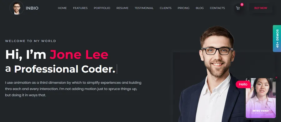 7+ Best Free and Paid WordPress Resume Themes 10 InBio