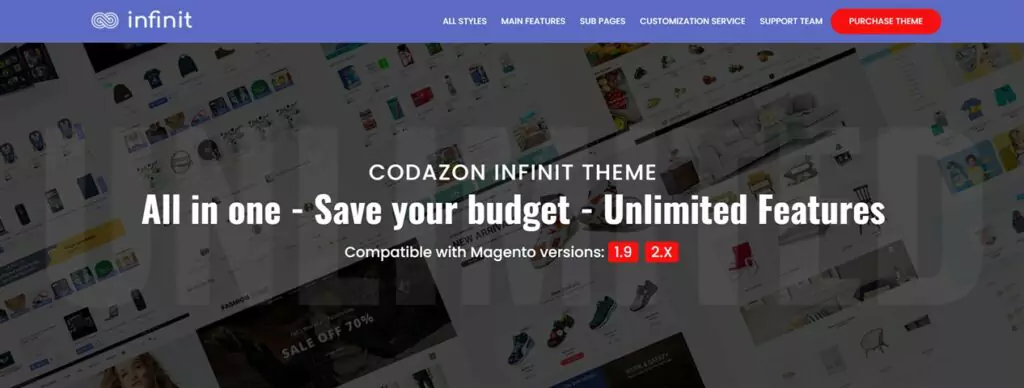 Top 10 Magento Themes for eCommerce Success 15 Infinit – Multipurpose Responsive Magento 2 and 1 Theme