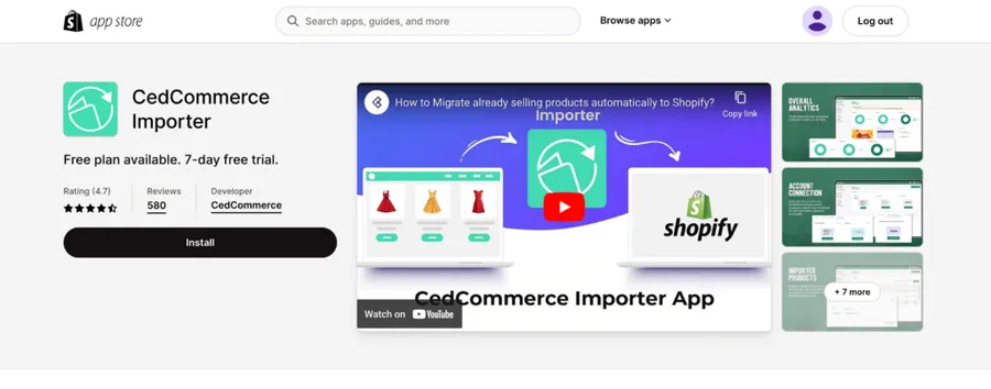 How to Connect Shopify with eBay? 3+ Shopify eBay Integration Apps 14 Install CedCommerce Importer