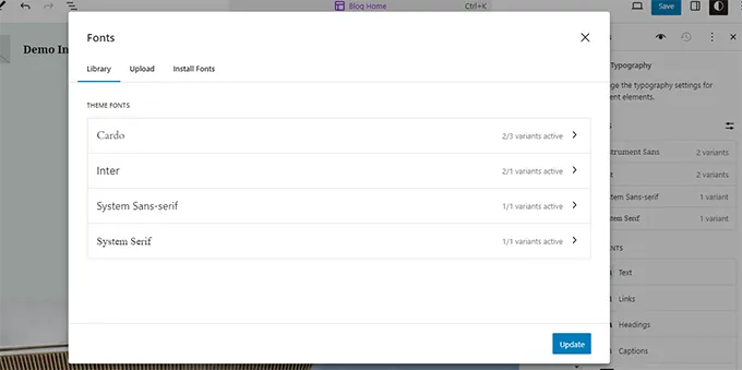 What's Coming in WordPress 6.5? Highlights of the 8 Best New Features 12 Installed Fonts