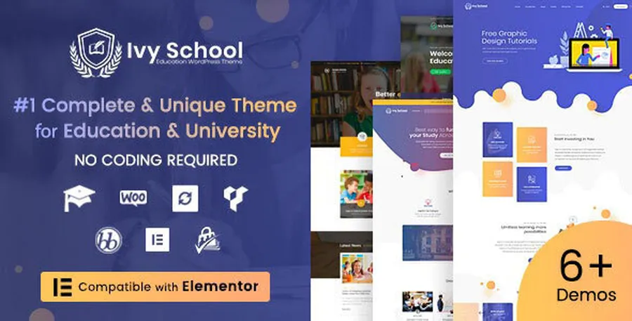 Top 7 Best Tutor Marketplace WordPress Theme Choices 14 Ivy School
