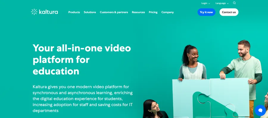 9+ Best Video Hosting Platforms for Online Courses 16 Kaltura