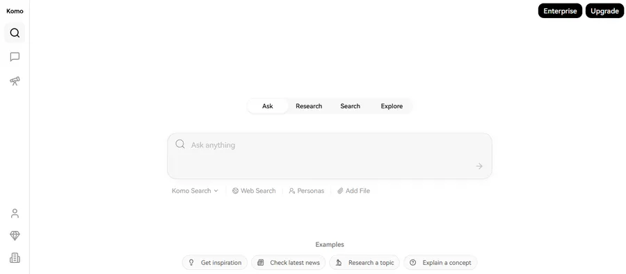 6+ Top AI Search Engine Tools 9 Komo