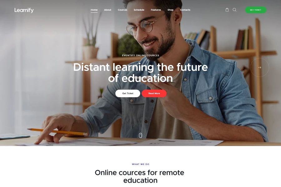 10 Best Language Learning WordPress Theme Selections 16 Learnify