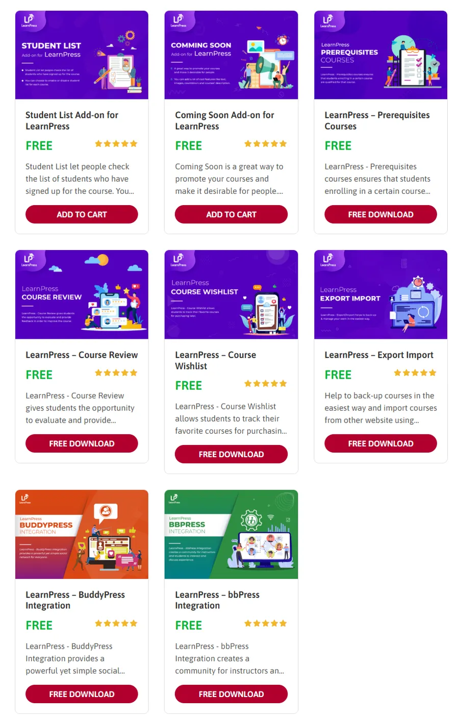 LearnPress Review: Is It the Best Free WordPress LMS Plugin? 9 LearnPress Free Addons