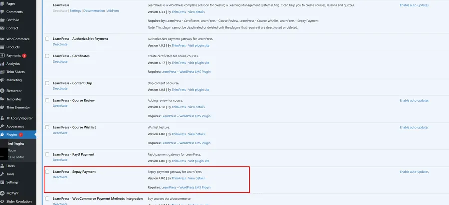 How To Use SePay in Eduma? 8 LearnPress SePay Payment