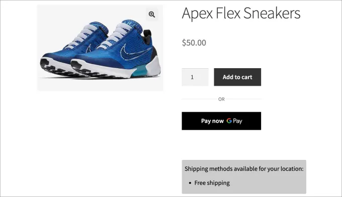 How To Set Up a One-Click Checkout in WordPress: 2 Simple Methods 23 Live Product Page One-Click Checkout