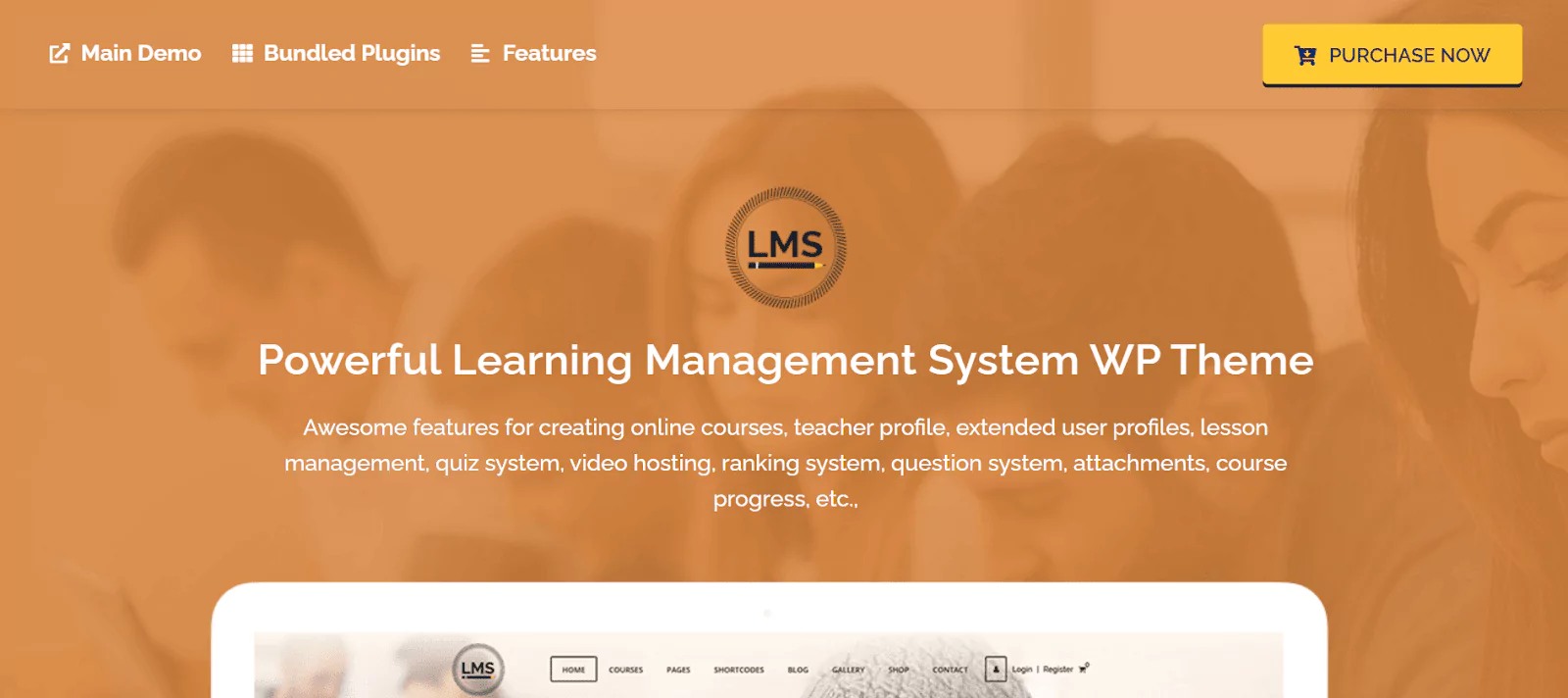 Best WP Theme Collection for Teachers and Instructors 10 LMS - Education WordPress Theme