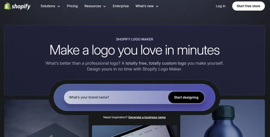 6 Best Free AI Logo Generators to Boost Your Branding 9 Logomaker Shopify