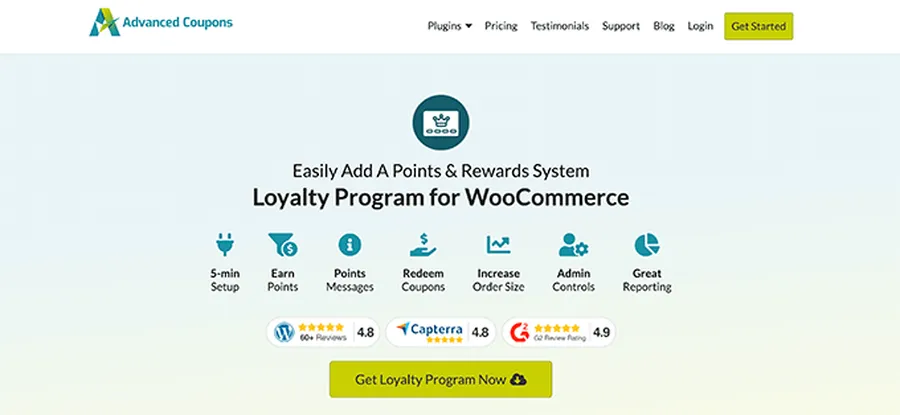 7 Proven WooCommerce Points and Rewards Plugin That Actually Work 9 Loyalty Program by Advanced Coupons
