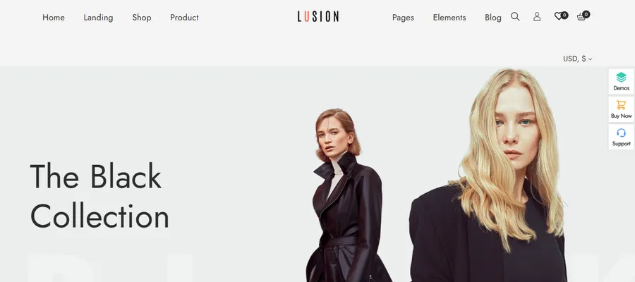9+ Best High-Converting Shopify Themes to Boost Sales 10 Lusion