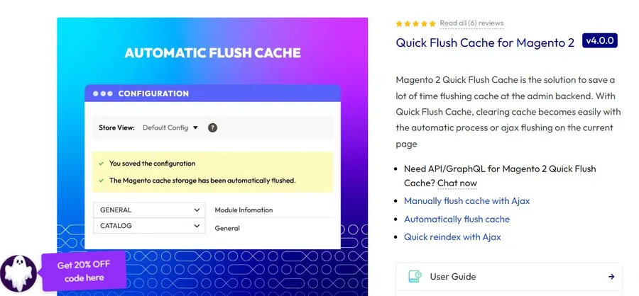 8+ Must-Have Magento 2 Extensions for Success 28 Quick Flush Cache for Magento 2