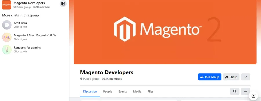 8+ Best Magento Forums for Beginner & Expert Developers 14 Magento Developers Facebook Group