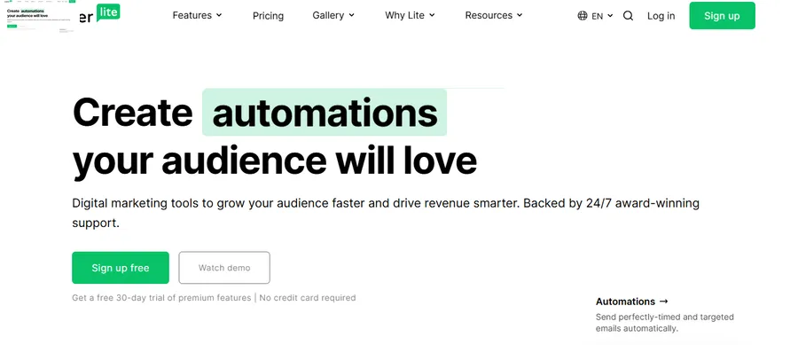 A Guide to The 14 Best Email Marketing Platforms 17 Mailerlite