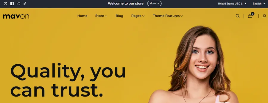 9+ Best High-Converting Shopify Themes to Boost Sales 17 Mavon