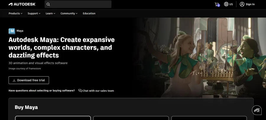 Unlocking Creativity: Finding the Best 3D Design Software 13 Autodesk Maya